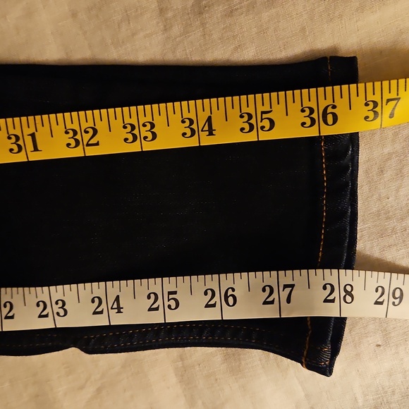 Vigoss Marley Super Skinny Jeans Mid Rise Dark Blue Wash Size W24 L29 - Picture 13 of 16